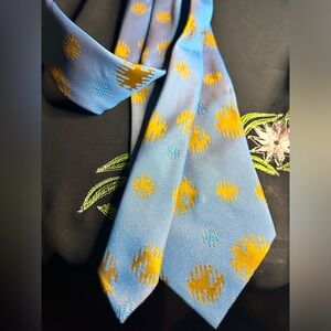 VTG Swanky Polyester Iridescent tie. Unbranded